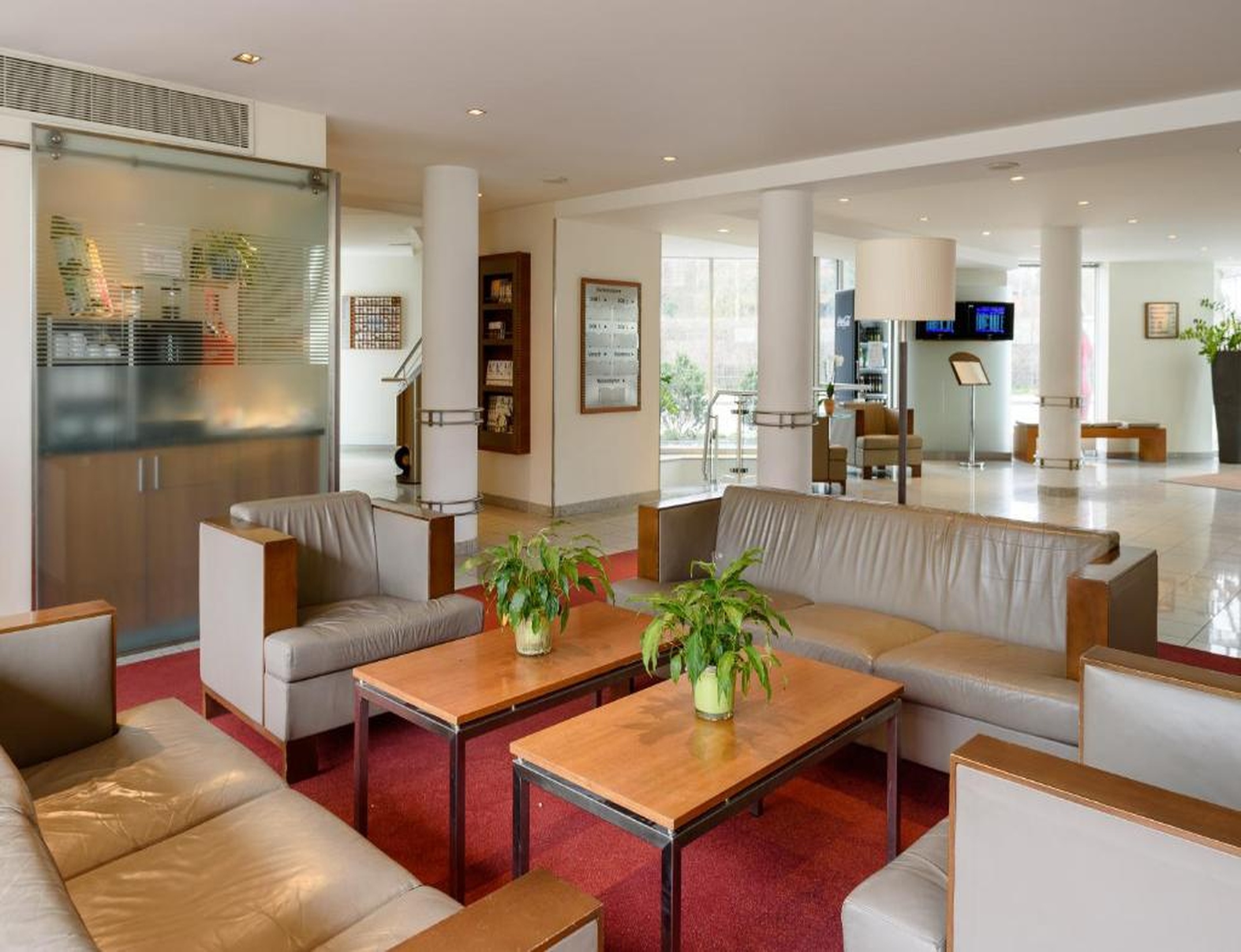 Hotel lobby