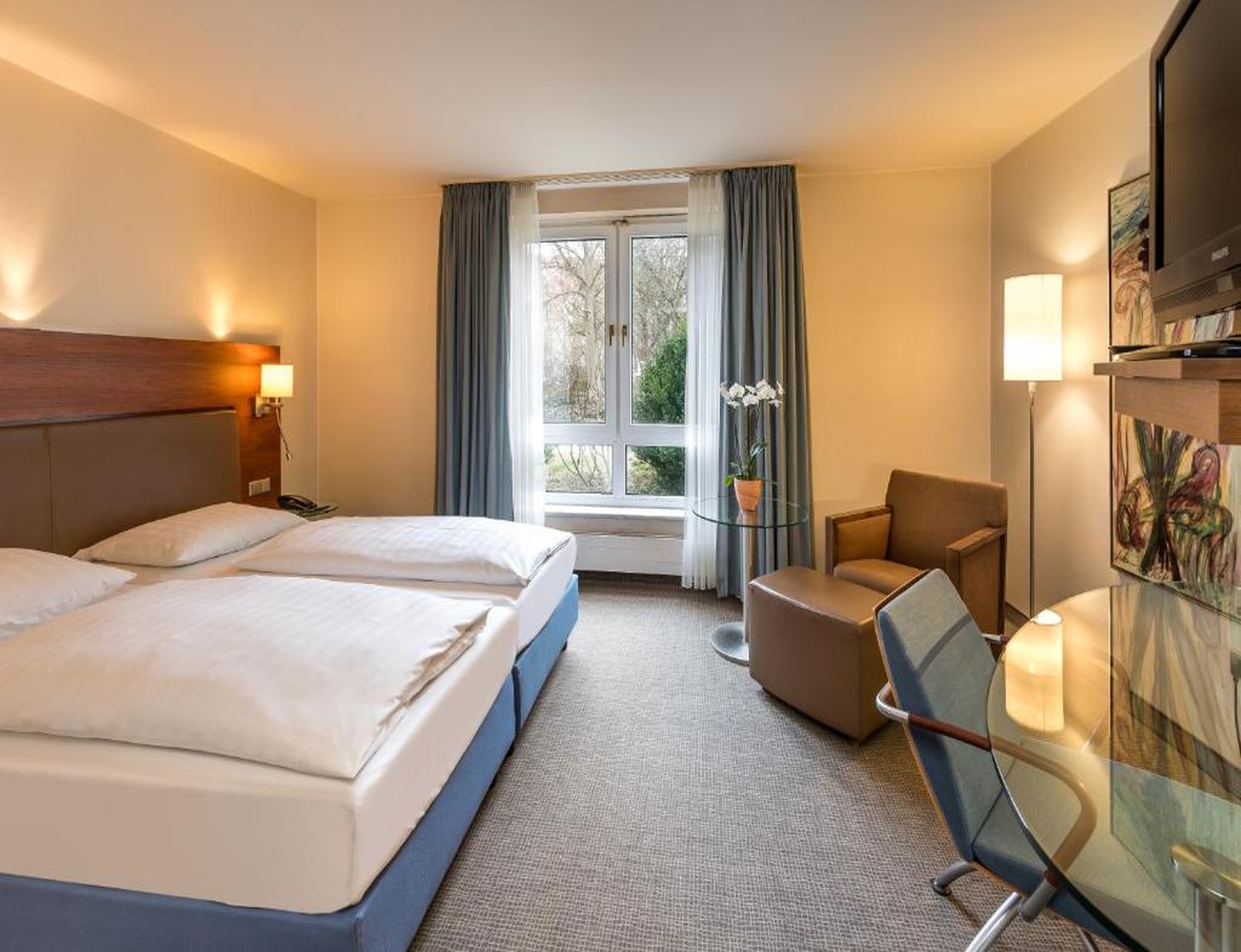 Hotel room interior